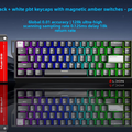 Mechanical Gaming Keyboard Magnetic Axis Wired 68 Keys