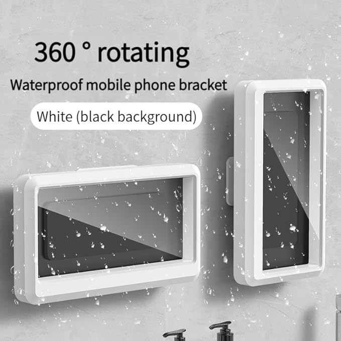 Shower Phone Holder Waterproof Wall Mount Case